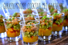 Gurken Mango Cocktail Mit Garnelen Fingerfood Im Glas Fingerfood Fingerfood Im Glas Fingerfood Im Glas Rezepte