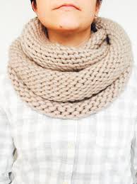 2 skeins how to work the stitch: Simple Knit Purl Cowl Pattern Free Ashley Lillis