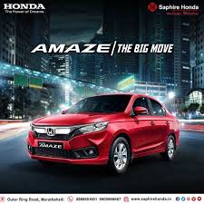 Experience The Big With Honda Amaze In 2020 Vtec Honda Cars Honda