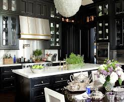 It endeavors to provide the products that you want, offering the best bang for your buck. Black Kitchen Cabinets With Gold Knobs Contemporary Kitchen