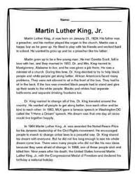 You can take the quiz online using a computer or mobile device,. Martin Luther King Quiz Worksheets Teaching Resources Tpt