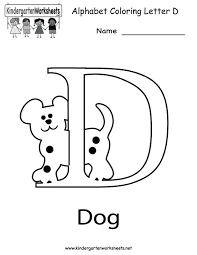 letter d coloring worksheet free kindergarten english worksheet for k alphabet worksheets kindergarten coloring worksheets for kindergarten preschool letters