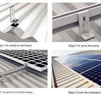 Aluminum Solar Mounting Structure With L Feet Manufacturers ...