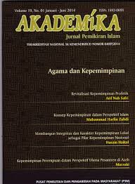 Konsep Kepemimpinan Dalam Perspektif Islam Akademika Jurnal Pemikiran Islam