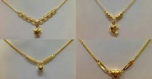 Light Weight Gold Chain Necklaces Designs With Weight For Daily Wear Gold Necklace Designs Small Gold Necklace Gold Chains
