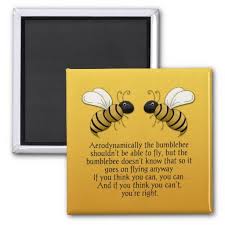 Bumblebees Encouragement Quote Magnet Zazzle Com Encouragement Quotes Magnet Quotes Bee Quotes