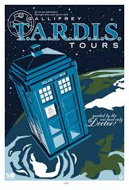 Geek Art Gallery Posters Gallifrey Tardis Tours Tardis Doctor Who Art Doctor Who Tardis