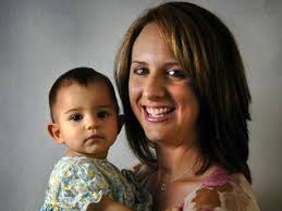 After baby, finding her old weight