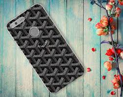 Goyard Black Iphone X Case Goyard Samsung Case Black Galaxy Case Goyard Black Google Pixel Case Goyard Iphone 8 Case Iphone 7 Case Gifts