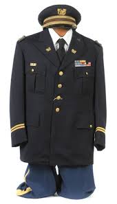 Korean War U S Army Dress Blue Uniform With Visor Cap Dress Blues Army Army Dress Blue Uniform Blue Dresses