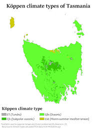 climate of tasmania wikipedia