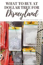 What To Buy At Dollar Tree For Disneyland A Cotton Kandi Life Disneyland Dollar Stores Disneyland Planning