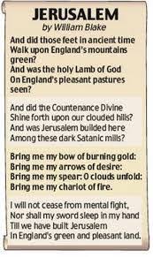 Jerusalem William Blake