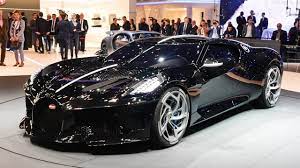 The World S Most Expensive New Car Meet The 16m Bugatti La Voiture Noire Youtube Super Car Bugatti Bugatti Super Cars