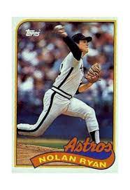 Massive 99 cards, chase rookie cards of an amazing rookie class such as joe adell, alex bohm, casey mize and many more blasters are my personal favorite to open for great value browse images to see all the great possible hits bonus 3 cards of your favorite team if you message me your. 1989 Topps Nolan Ryan Houston Astros 530 Baseball Card For Sale Online Ebay
