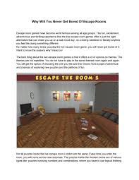 Veteran escape room players are looking for puzzles that surprise them. Why Will You Never Get Bored Of Escape Rooms By Omescape London Issuu