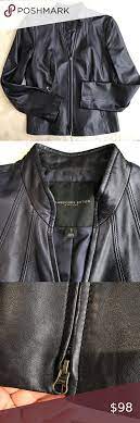 Classiques Entier Atelier Blue Leather Jacket In 2021 Blue Leather Jacket Vest Fashion Leather Jacket