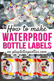 5 out of 5 stars. The Best Choice For Making Waterproof Water Bottle Labels