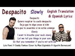 I translated the new despacito remix (luis fonsi & daddy yankee ft. Despacito Lyrics In English And Spanish Luis Fonsi Ft Daddy Yankee Translation Cover Youtu Despacito Lyrics Despacito Lyrics In English Love Me Forever