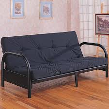 Bring a cozy, plush futon mattress to a metal frame. Futons Casual Metal Futon Frame And Mattress Set