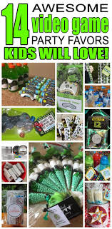 Birthday Party Games For 12 Year Olds At Home 14 Video Game Party Favor Ideas For Kids Fun And Easy Video Game Birthday Party Birthday Party For Teens Video Games Birthday Party Game Truck Birthday Party