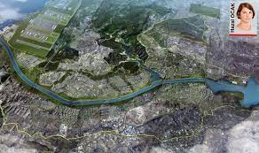 İmar planlarıyla kanal i̇stanbul'un ulaşımını da kolaylaştıracak düzenlemeler yapıldı. Parsel Parsel Kanal Istanbul 1