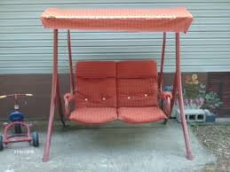 The roof on this diy sandbox will keep the play area for a playful spin on outdoor furniture, make toadstool table and chairs using a tomato cage, wire bases. Canopy Frame For Garden Treasures Baja Swing Canopy Frame Patio Swing Canopy Patio Swing
