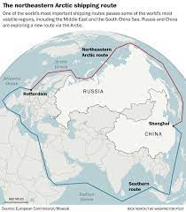 Climate Change Cuts The Shipping Route Between China And Europe By 5 000 Miles The Washington Post