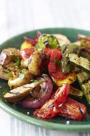 Grilled Mixed Vegetable With Balsamic Honey Marinade Myplate Vegetables Grill Vegetable Dishes Vegetable Side Dishes Vegetable Recipes