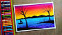 Colour Easy Scenery Nature Drawing