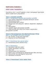 Check spelling or type a new query. Kssm Sains Tingkatan 1