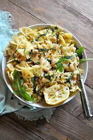 Vegan White Bean Arugula Pasta Rabbit And Wolves Recipe Arugula Pasta Vegan Comfort Food Healthy Recipes
