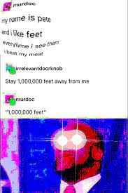 Your Toes Hand Em Over Foot Fetishism Know Your Meme