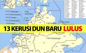Kerajaan selangor sedang meneliti cadangan persempadanan semula. Sabah Pas Sokong Usul Sempadan Baru Pilihan Raya