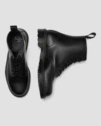 1460 Mono Smooth Leather Lace Up Boots Dr Martens