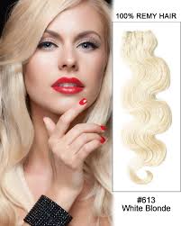 99 ($12.55/ounce) get it as soon as wed, jul 14. 20 613 Bleach White Blonde Body Wave Weave Remy Human Hair Extensions