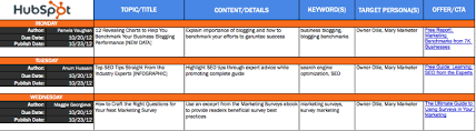 Content Marketing Editorial Calendar Templates The Ultimate List Cont Marketing Calendar Template Content Marketing Calendar Digital Marketing Plan Template