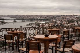 the cafe at hotel piyer loti in istanbul turkey istanbul around the worlds holiday travel