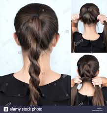So stylst du frisuren für lange haare. Einfache Frisur Gedrehten Zopf Tutorial Frisur Fur Lange Haare Frisur Tutorial Stockfotografie Alamy