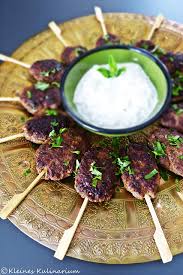 Kofte Taste Of Turkey Kleines Kulinarium Rezept Fingerfood Fingerfood Rezepte Rezepte