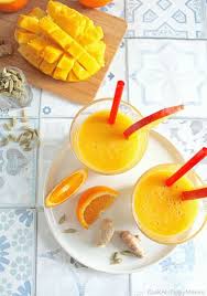Smoothie D Hiver Energisant Mangue Orange Cardamome Gingembre Curcuma Et Baobab Orange Mango Cardamom Gin Mangue Recettes Aux Fruits Smoothie Mangue