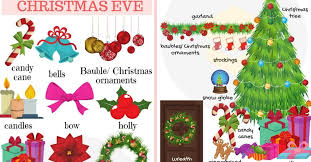 Christmas Words Useful Christmas Vocabulary Words List 7 E S L Christmas Words Christmas Decorations Christmas Tree Garland