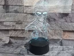 Dekoratif 3d Tasarimli Pleksi Led Lamba Toptan Dekoratif Aydinlatma Masa Gece Lambasi