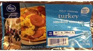 Add the stock, scrapping up the fond on the bottom of the pan. Kroger Turkey Smoked Sausage 56 G Nutrition Information Innit