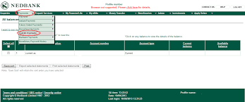 Nedbank Internet Banking