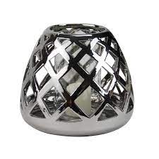 The majestically crafted beach candle holders available here are made of distinct quality materials that are sturdy and robust such as metal, aluminum, ceramic, wood, glass, natural stones, etc. 7 Beach Day Shiny Silver Diamond Cut Out Tea Light Or Votive Candle Holder Walmart Com Walmart Com