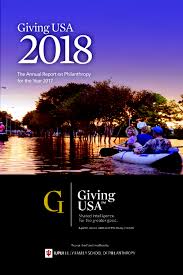Giving Usa 2018 Americans Gave 410 02 Billion To Charity