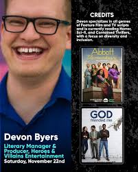 This Saturday and Sunday, you'll have the opportunity to pitch to  executives behind hit shows like ABBOTT ELEMENTARY, THE WONDER YEARS, THE  WALKING DEAD, and STRANGER THINGS, plus studio insiders from Warner