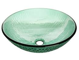 edenbath green tempered glass circular