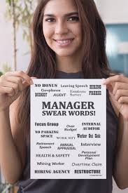 Manager Swear Words PRINT, Boss Office Decor, Funny Birthday Leaving  Christmas Gift Idea, Pet Peeves Wall Art, Work Humor, Home Office Sign
